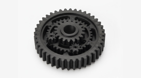 Gear-shaped part manufacturing image